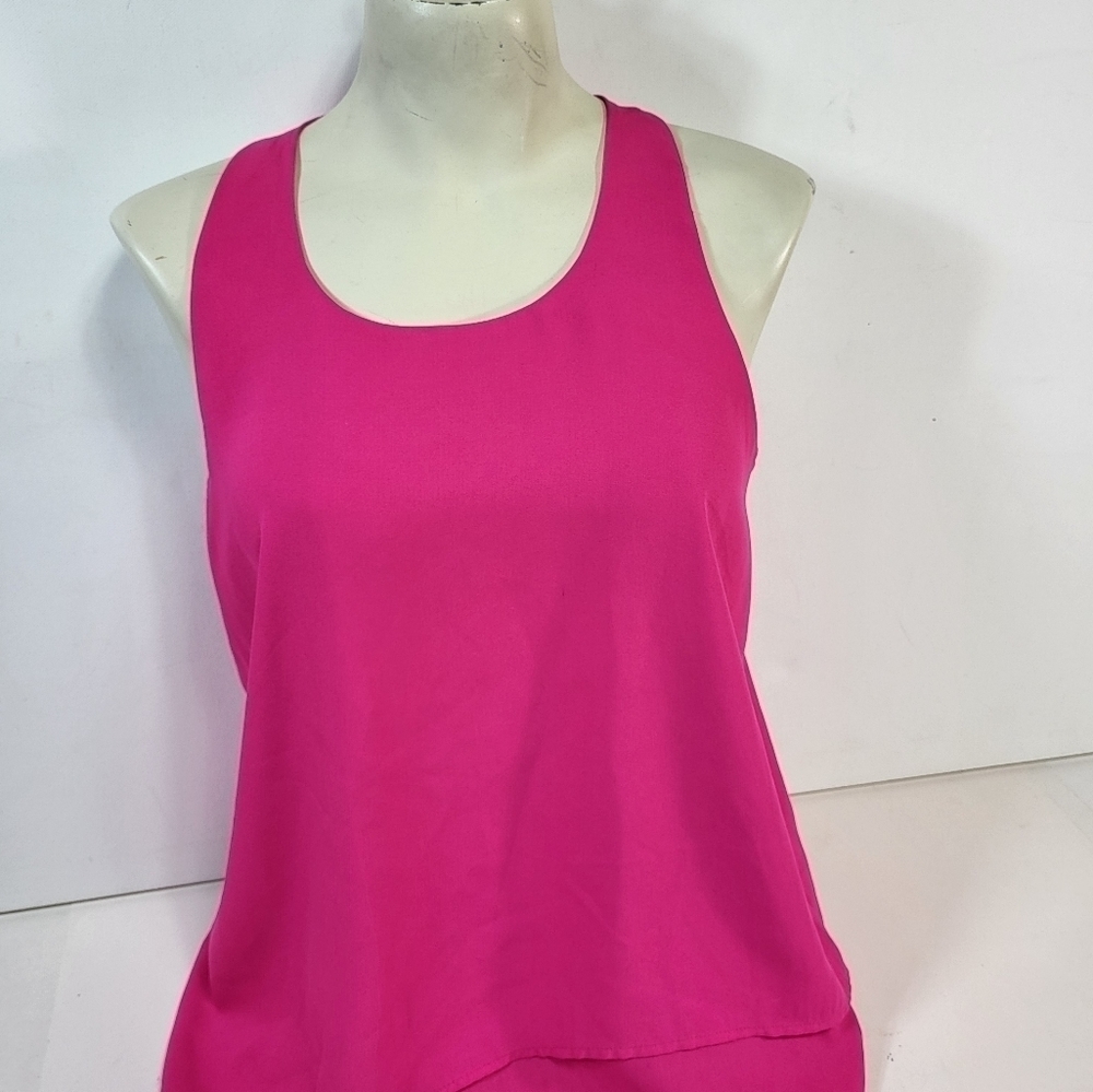 Pink Rose Pink Tank Top